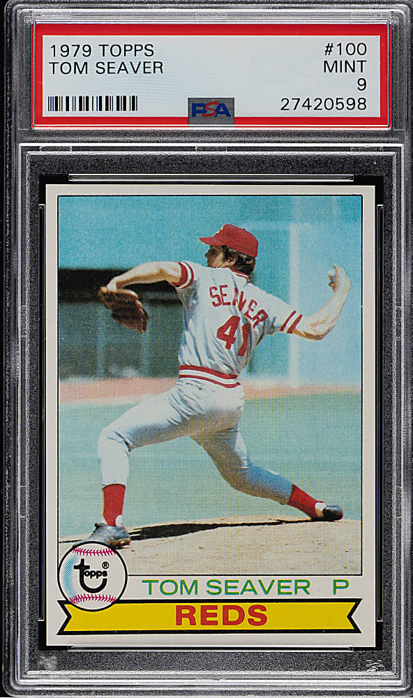 1979 Topps #100 Tom Seaver PSA MINT 9