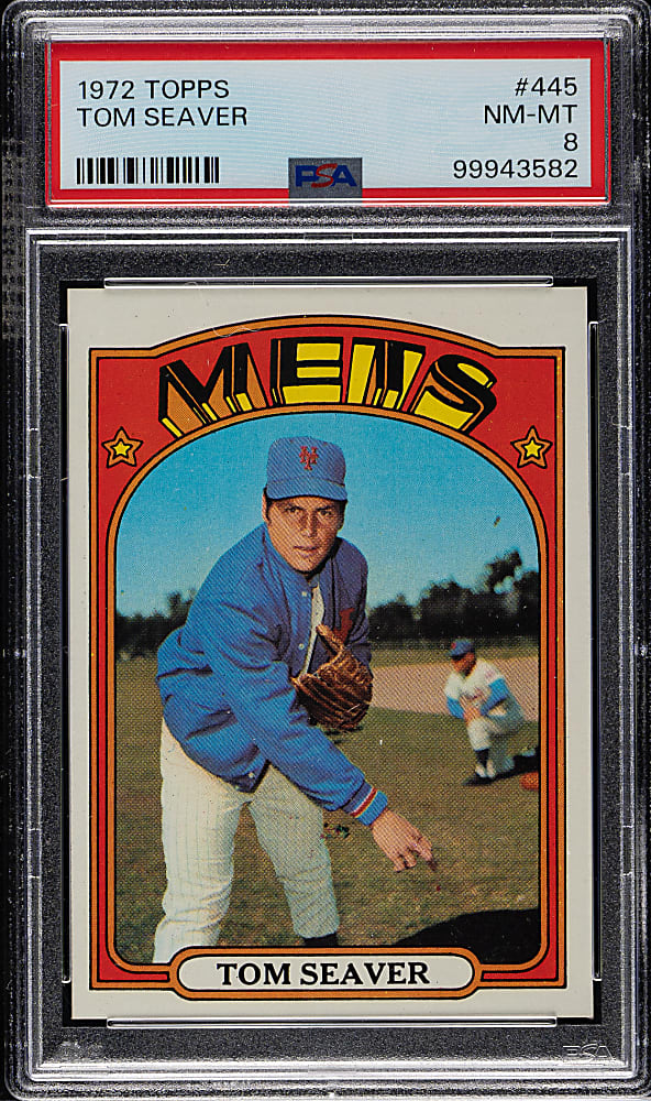1972 Topps #445 Tom Seaver PSA NM-MT 8