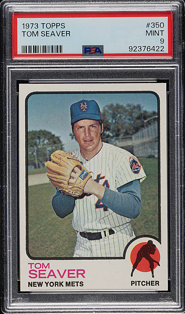 1973 Topps #350 Tom Seaver PSA MINT 9
