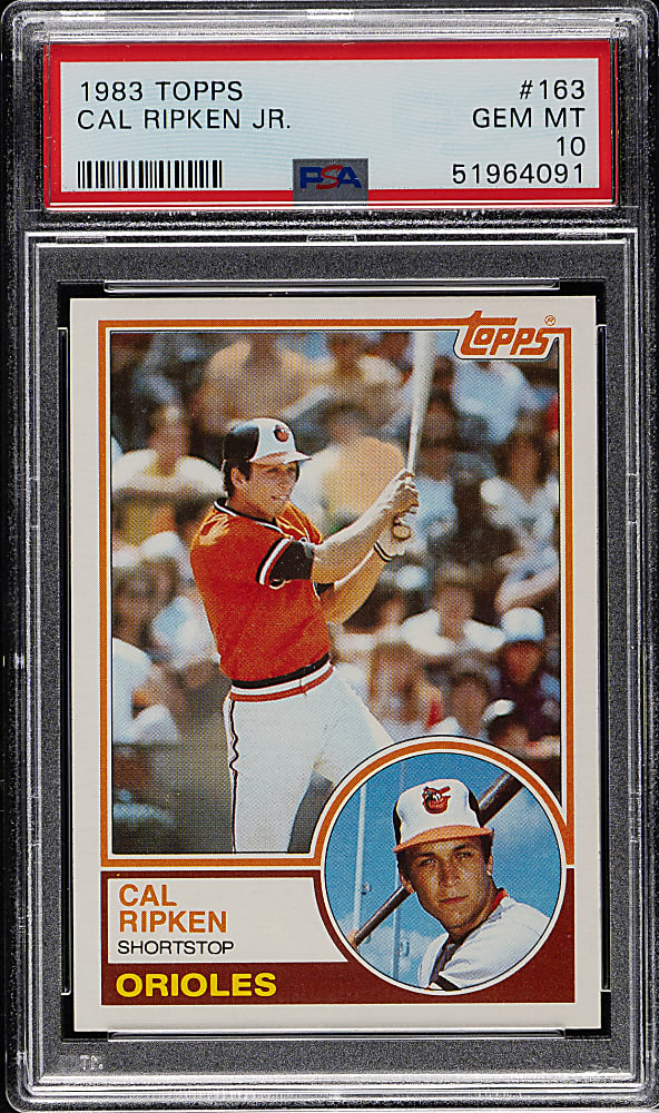 1983 Topps #163 Cal Ripken Jr. PSA GEM MINT 10