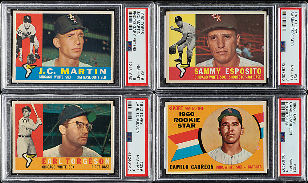 1960 Topps PSA-Graded Collection (22)