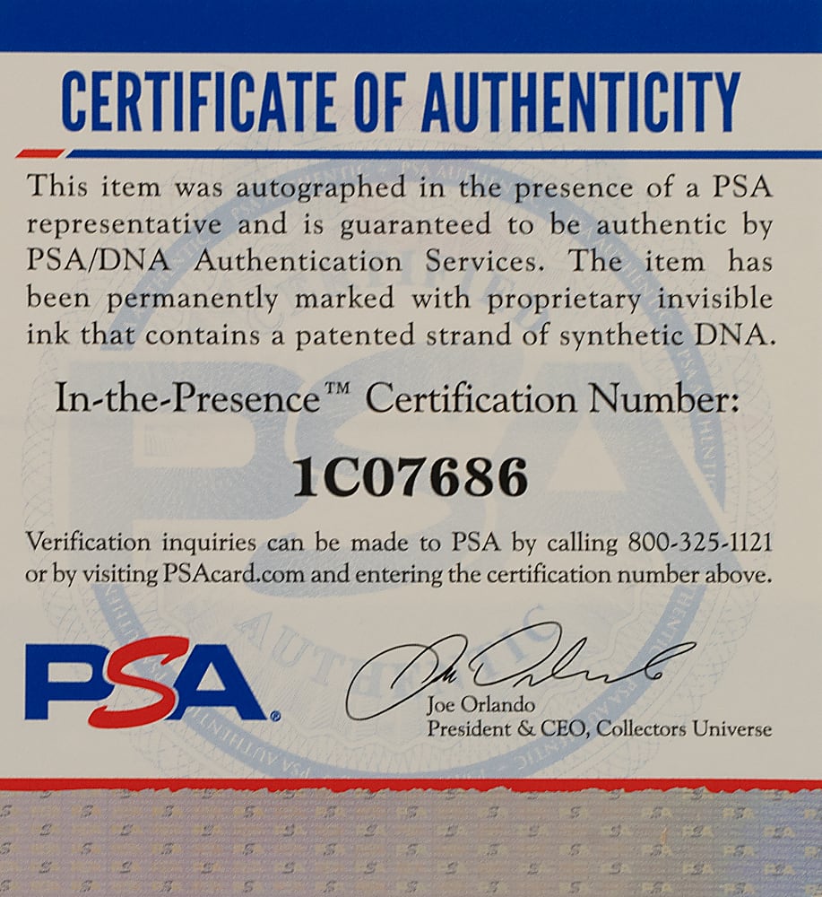 Barry Larkin Single-Signed Baseball with Six Inscriptions - PSA/DNA