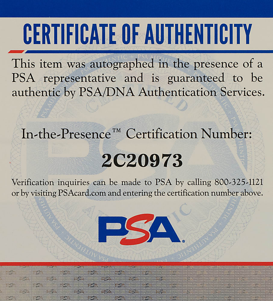Frank Thomas Single-Signed Baseball - PSA/DNA