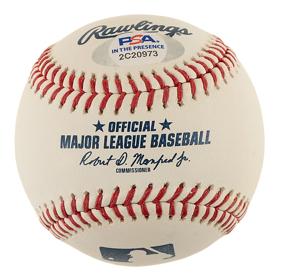 Frank Thomas Single-Signed Baseball - PSA/DNA