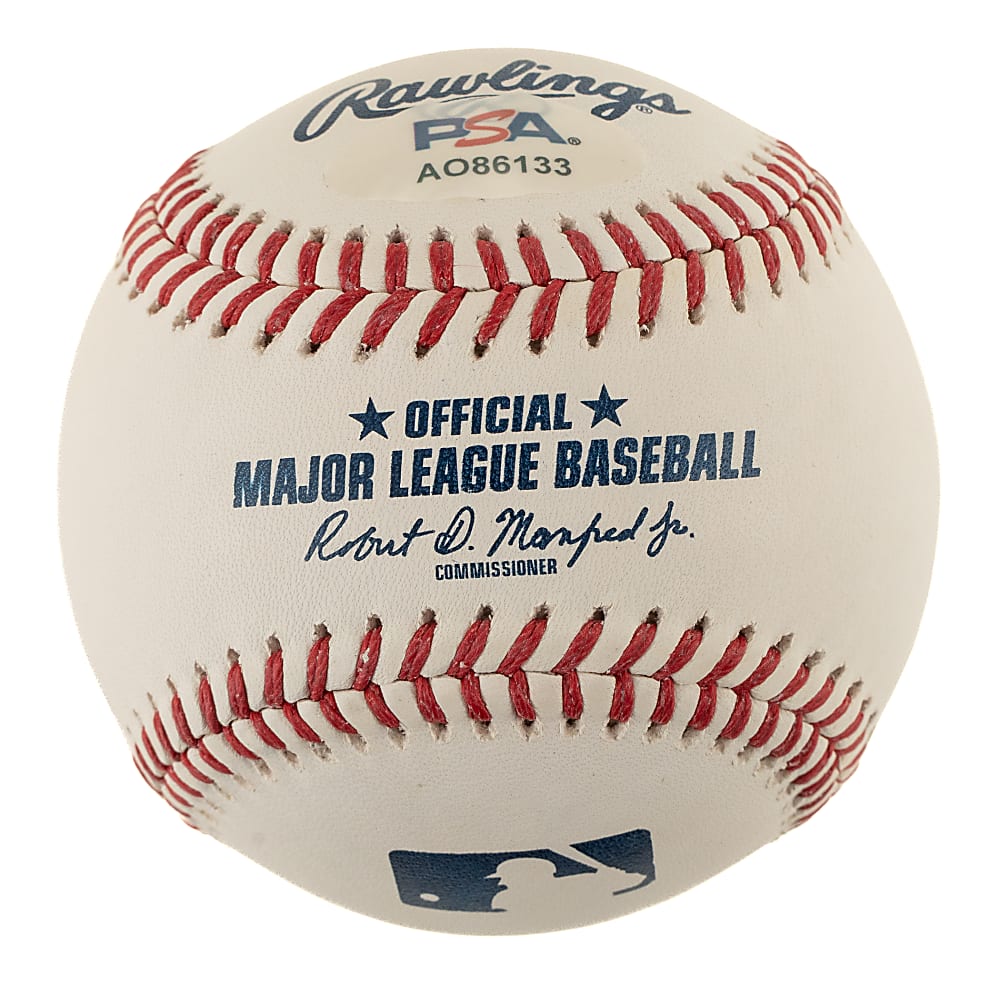 Dave Parker Single-Signed Baseball - PSA/DNA