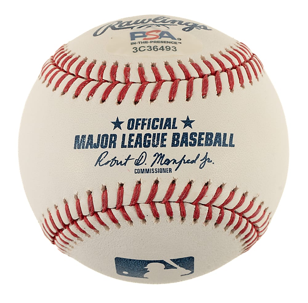 Alan Trammell Single-Signed Baseball with "HOF '18" Inscription - PSA/DNA