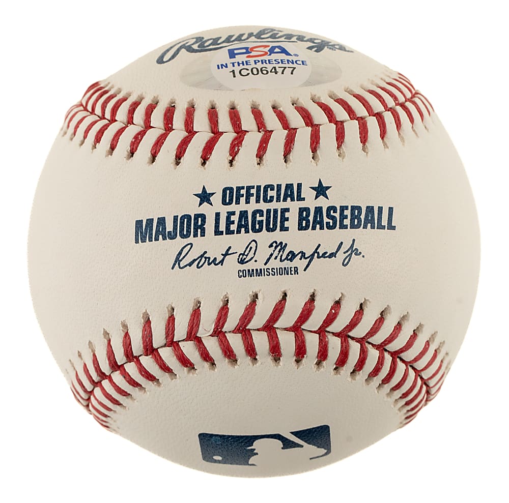 Rollie Fingers Single-Signed Baseball with "81 AL Cy Young" and "MVP" Inscriptions - PSA/DNA
