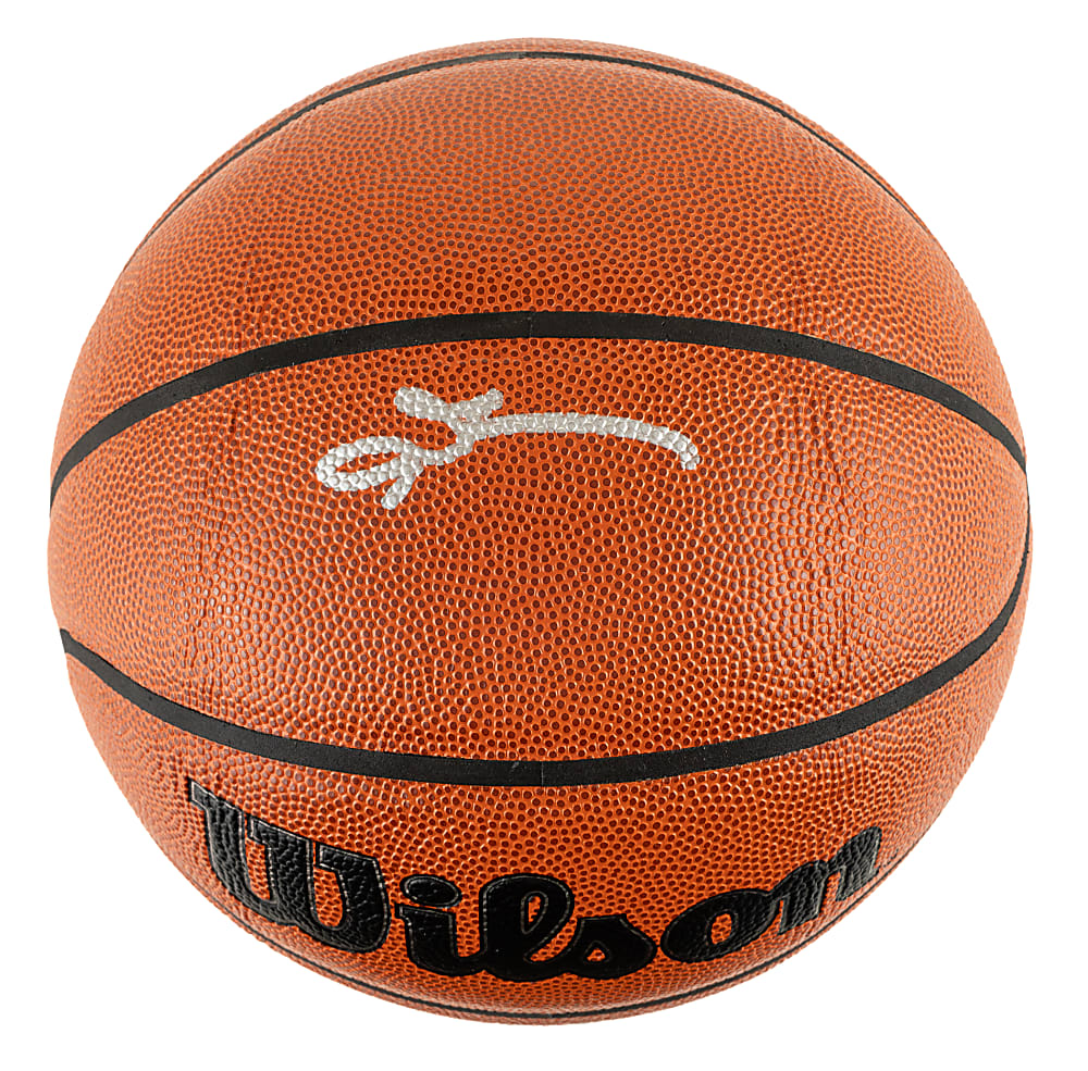 Allen Iverson Single-Signed Basketball - JSA