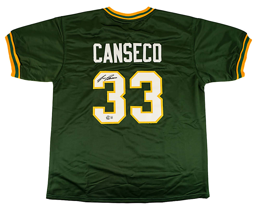 Jose Canseco Signed Oakland Athletics Jersey - JSA