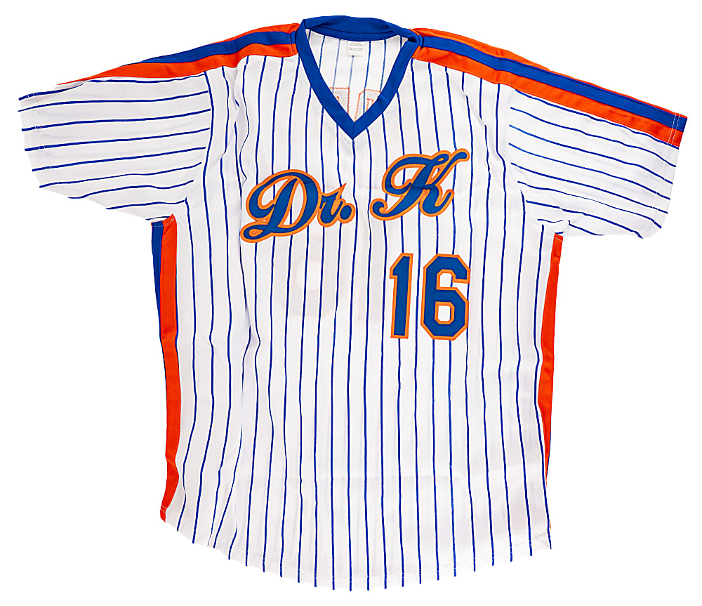 Dwight Gooden Signed New York Mets Jersey with "84 R.O.Y." and "86 WS Champs" Inscriptions - PSA/DNA