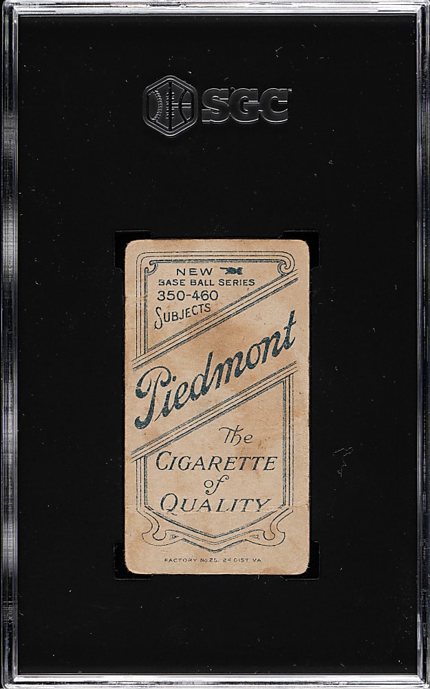 1909-1911 T206 White Border Hugh Duffy SGC POOR 1