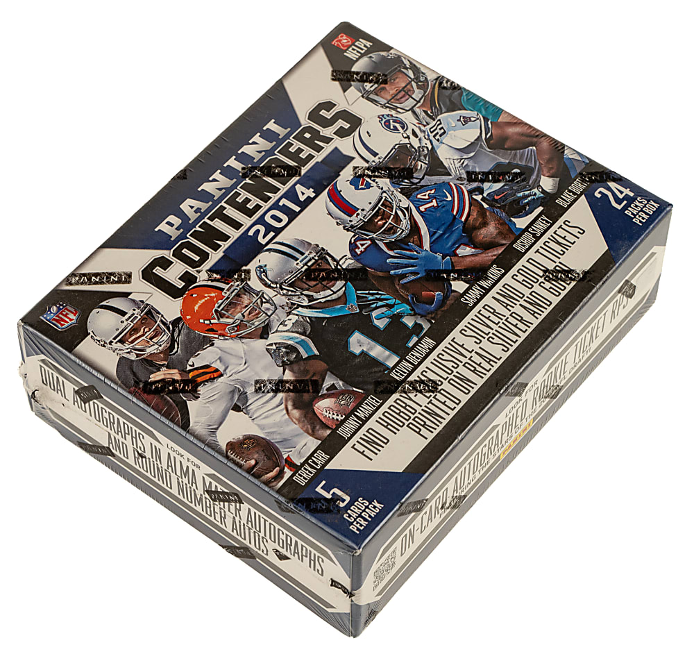 2014 Panini Contenders Football Unopened Hobby Box (24 Packs)