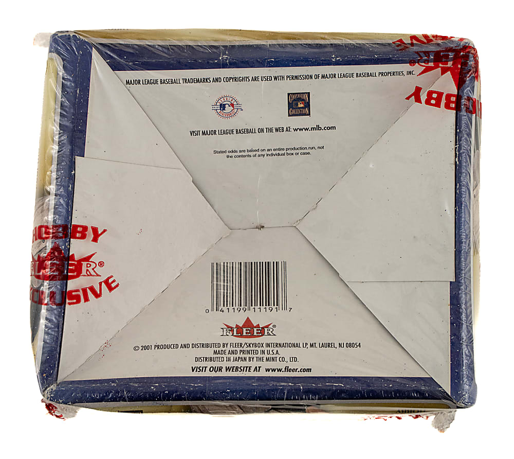 2001 Fleer Greats of the Game Unopened Hobby Box (24 Packs)