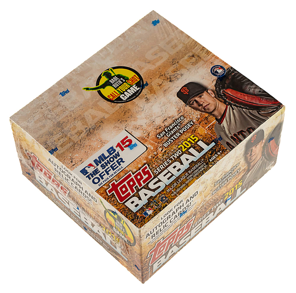 2015 Topps Series Two Unopened Hobby Box (24 Packs)