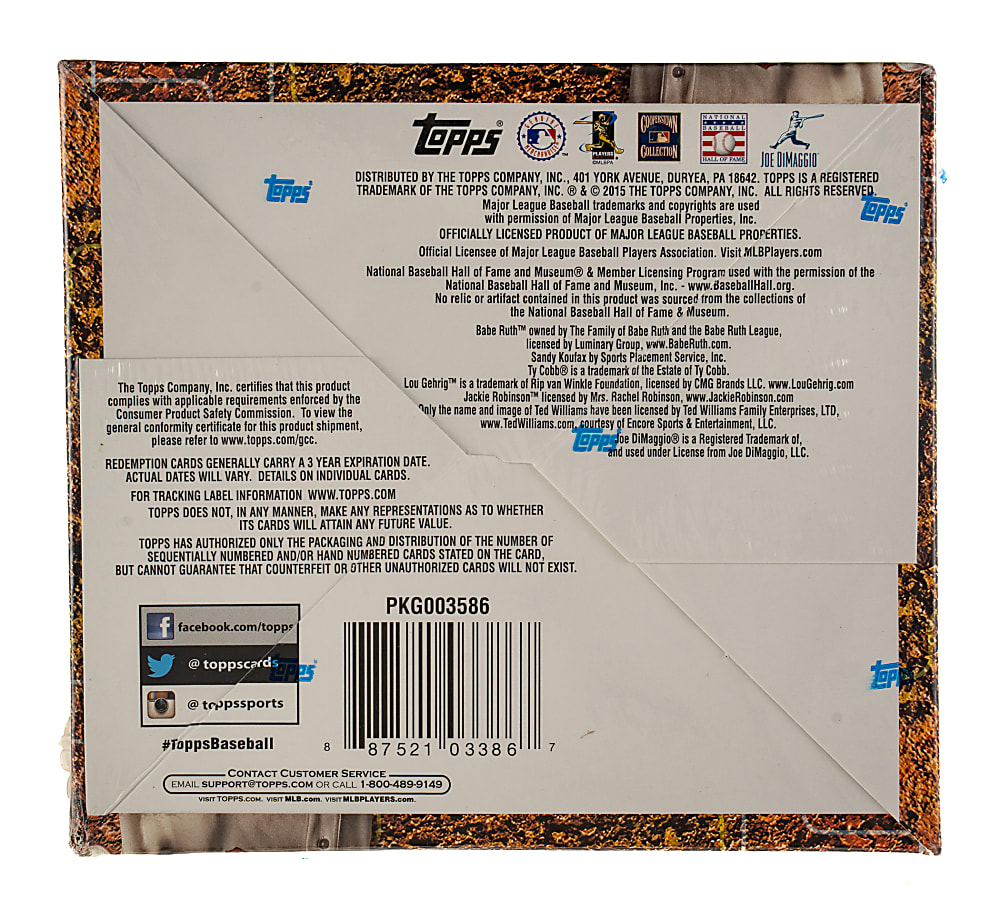2015 Topps Series Two Unopened Hobby Box (24 Packs)