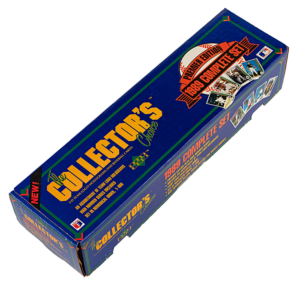 1989 Upper Deck Factory-Sealed Unopened Set (800 Cards)