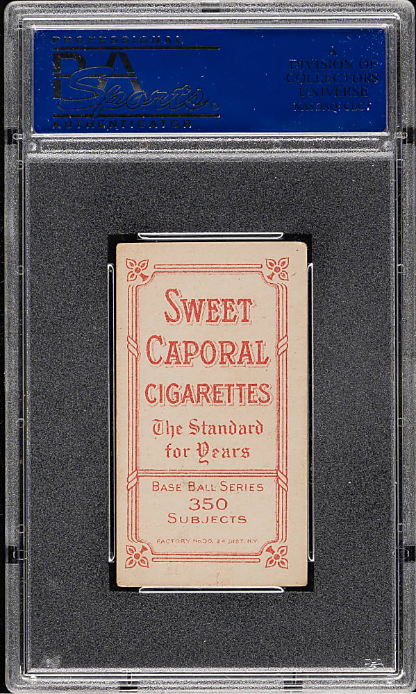 1909-1911 T206 White Border Roger Bresnahan with Bat PSA VG-EX 4