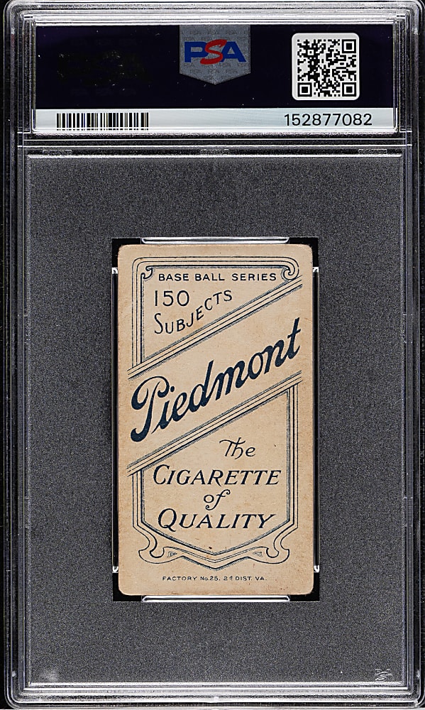 1909-1911 T206 White Border Hughie Jennings Portrait PSA GOOD 2 (MK)