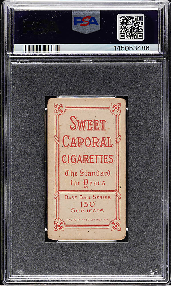 1909-1911 T206 White Border John McGraw Finger in Air PSA GOOD 2