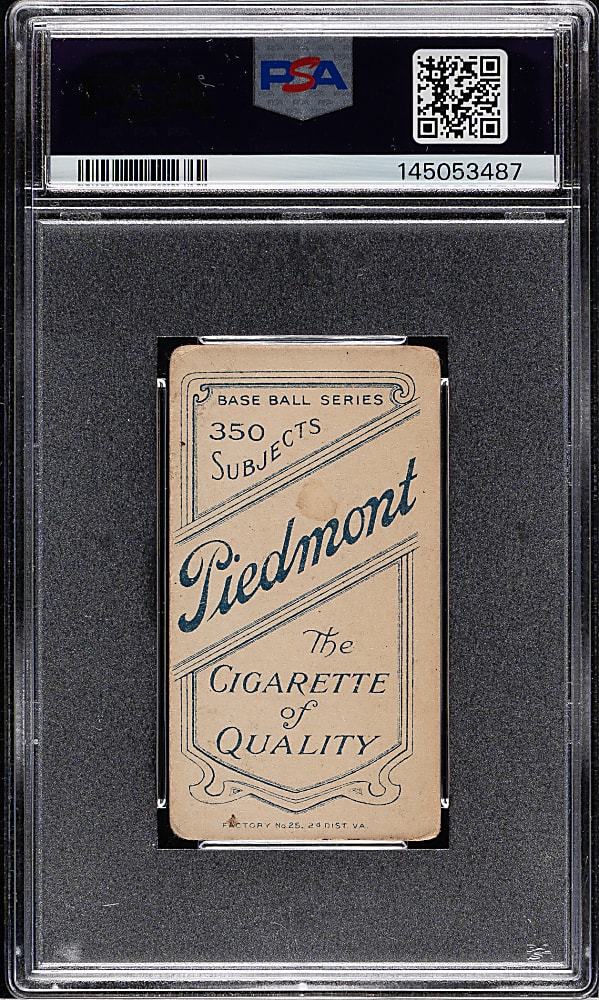1909-1911 T206 White Border Joe Tinker Hands on Knees PSA GOOD 2
