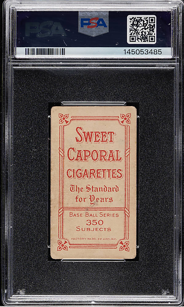 1909-1911 T206 White Border Mordecai Brown Chicago on Shirt PSA GOOD 2