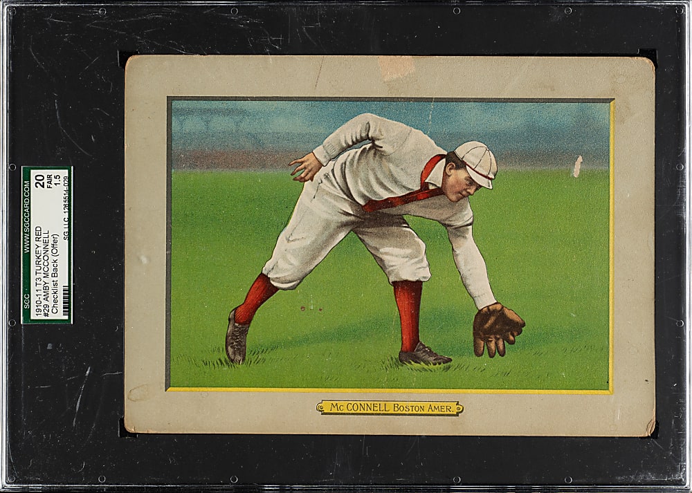 1911 T3 Turkey Red #29 Amby McConnell SGC FAIR 20