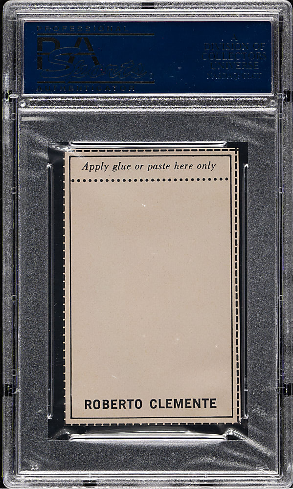 1969 MLB Photostamps Roberto Clemente PSA MINT 9