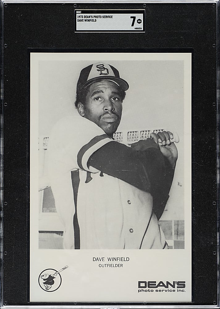 1973 Dean's Photo Service Dave Winfield SGC NM 7