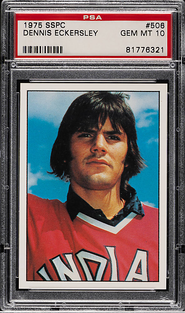 1975 SSPC #506 Dennis Eckersley Rookie PSA GEM MINT 10