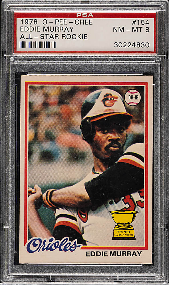 1978 O-Pee-Chee #154 Eddie Murray Rookie PSA NM-MT 8
