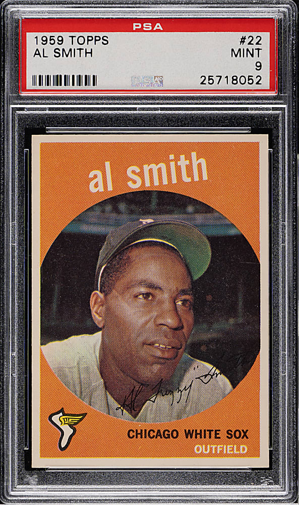 1959 Topps #22 Al Smith PSA MINT 9