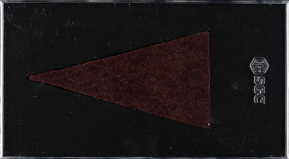 1936-1937 BF3 Felt Pennant Type 2 Lou Gehrig Batting SGC Authentic