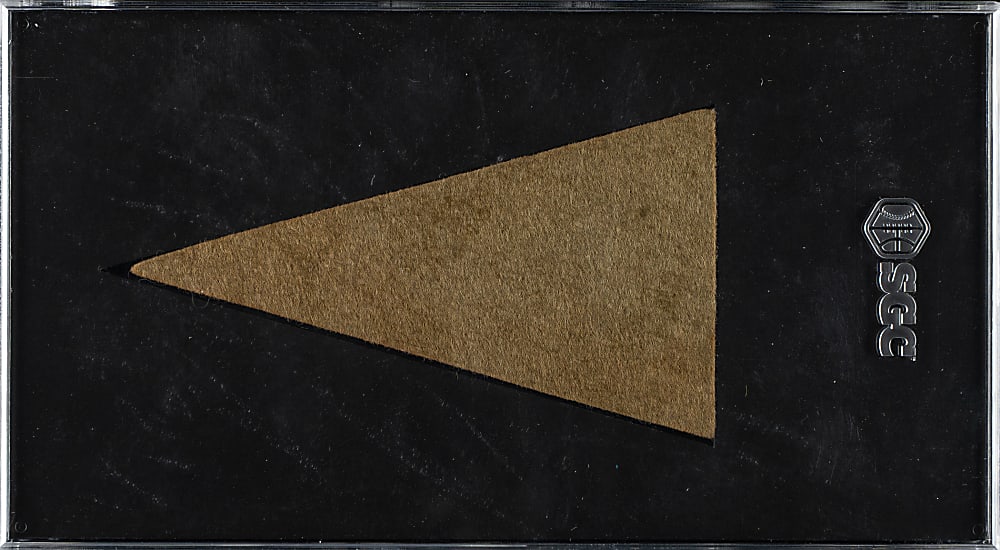 1936-1937 BF3 Felt Pennant Type 2 Joe DiMaggio SGC Authentic