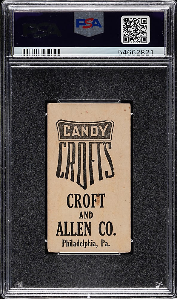 1909 E92 Croft's Candy Joe Tinker PSA VG 3