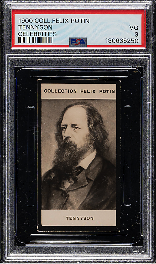 1900 Collection Felix Potin Celebrities Alfred Tennyson PSA VG 3