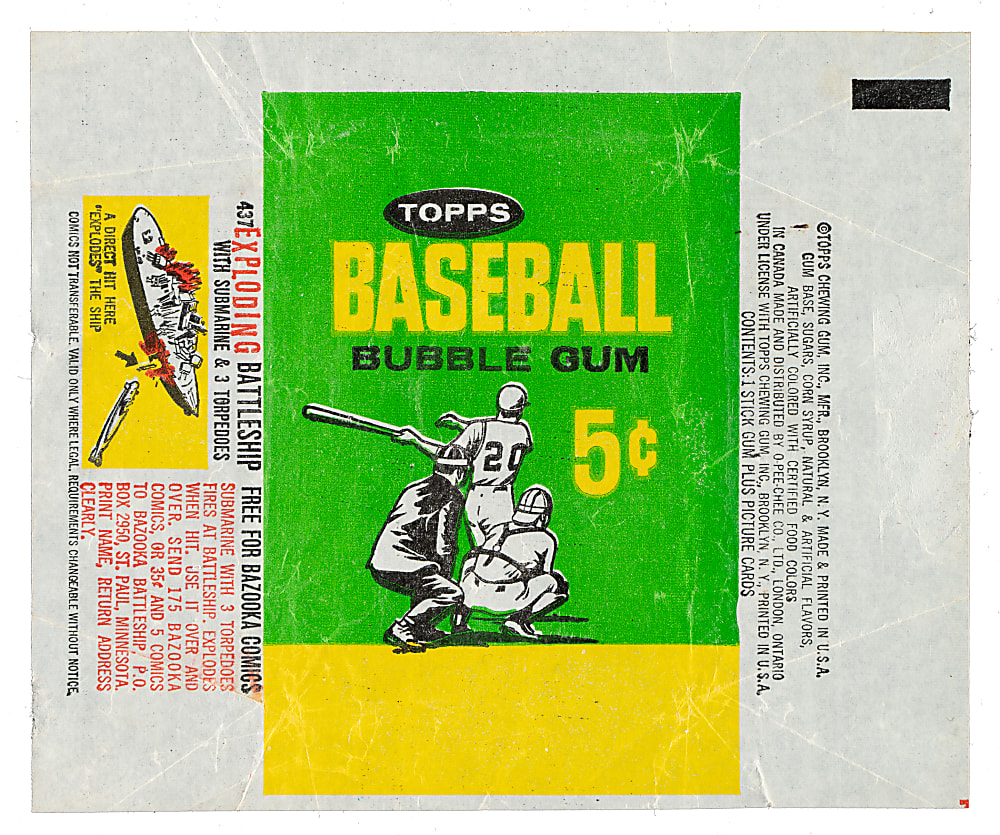 1964 Topps Five-Cent Wrapper