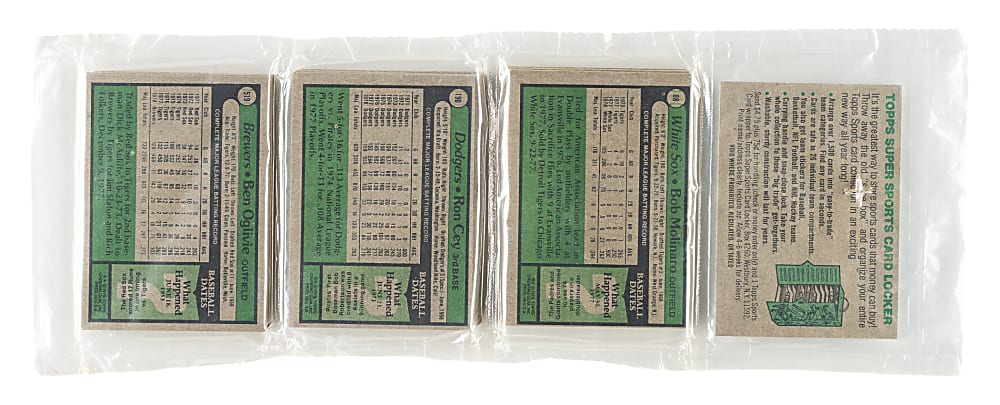 1979 Topps Unopened Rack Pack