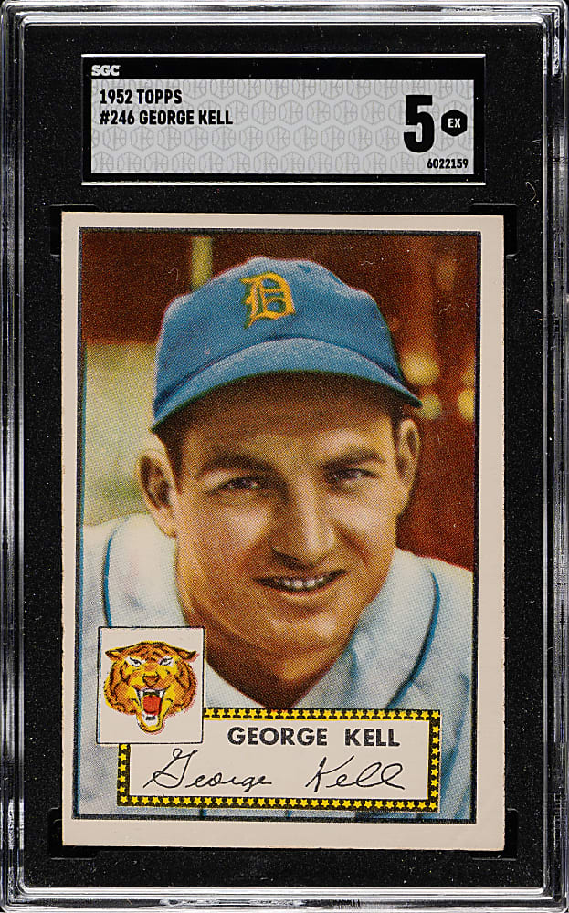 1952 Topps #246 George Kell SGC EX 5