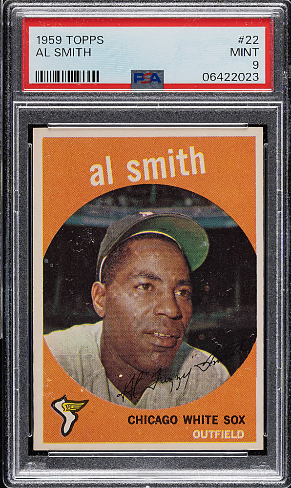 1959 Topps #22 Al Smith PSA MINT 9