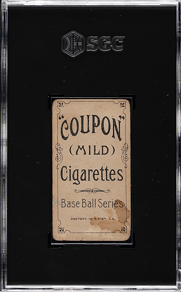 1910 T213 Coupon Cigarettes (Type 1) Joe Dunn SGC POOR 1