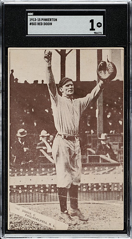 1913-1915 "Pinkerton" Postcard #503 Red Dooin SGC POOR 1