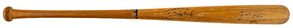 1971 Hank Aaron Atlanta Braves Game-Used Bat PSA/DNA GU 7