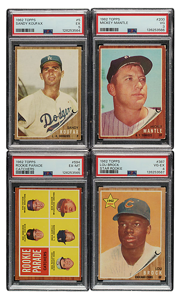 1962 Topps Complete Set (598)