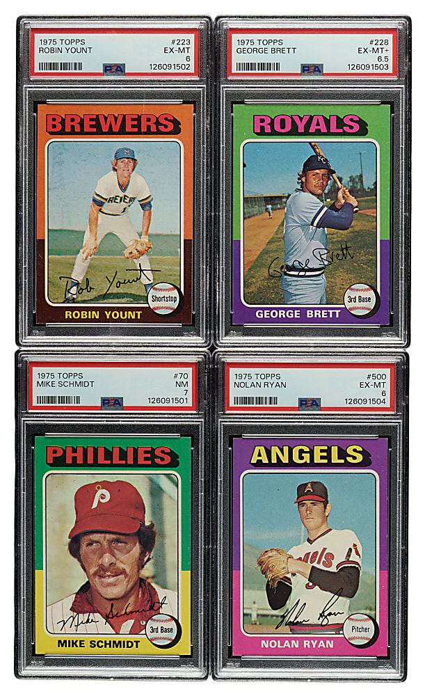 High-Grade 1975 Topps Complete Set (660)