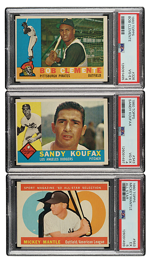 1960 Topps Complete Set (572)