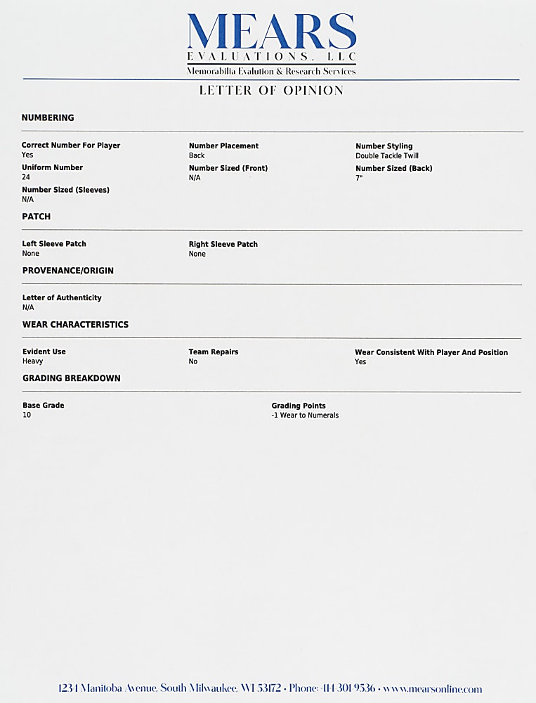 1974 Dwight Evans Boston Red Sox Game-Used Home Jersey MEARS A9