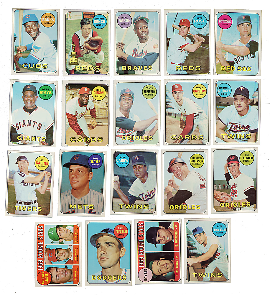 1969 Topps Complete Set (664)