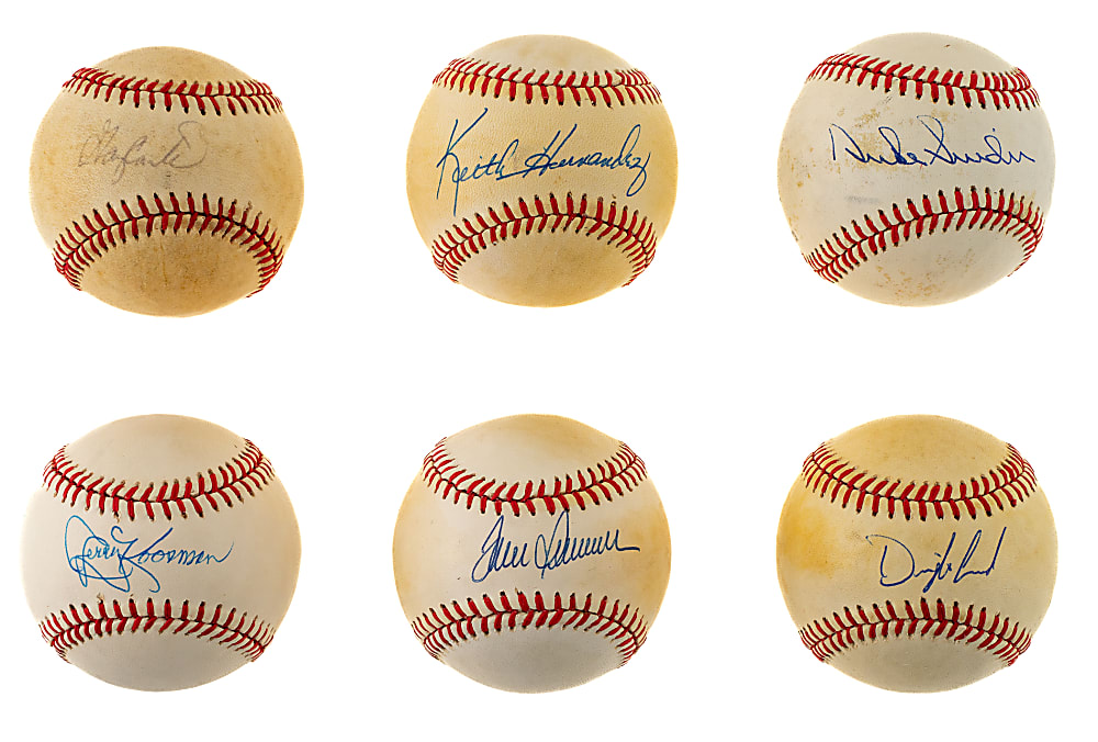 New York Mets Hall of Famers and Stars Single-Signed Baseball Collection (40) Including Carter, Gooden, Snider, and Seaver