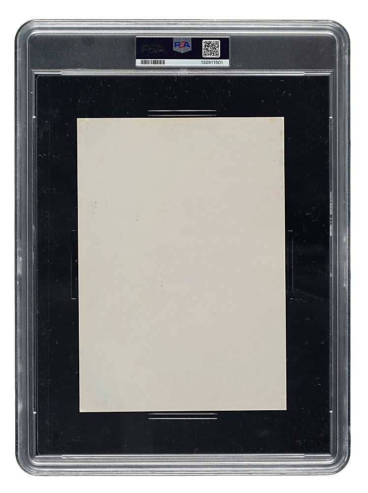 Signed 1960 Mickey Mantle New York Yankees Team-Issued Photograph PSA POOR 1 with GEM MINT 10 Signature - The ONLY PSA-Graded Example!