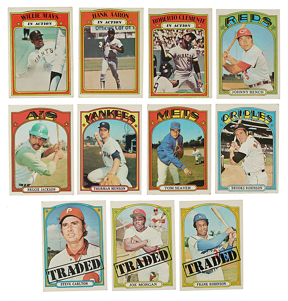 1972 Topps Near-Complete Set (781/787)